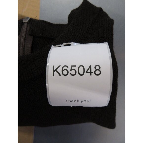 St John Sweater Medium Wool 1/4 Zip Pullover Crop Crewneck Classic - Picture 10 of 10